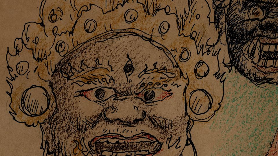 grotesque art